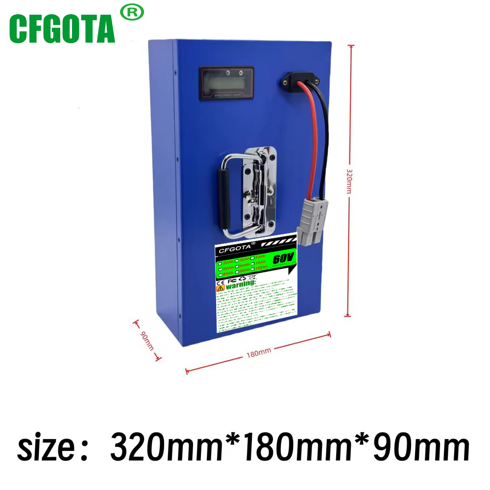 Nouvelle batterie lithium 1865 - 60V 50Ah Electric Scooter Battery avis et prix