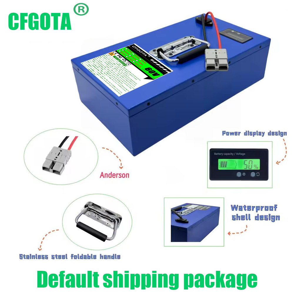 Nouvelle batterie lithium 1865 - 60V 50Ah Electric Scooter Battery avis et prix
