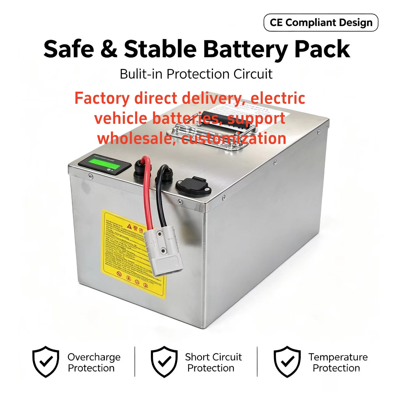 Batterie LiFePO4 60V35Ah 50Ah  - 60V 50Ah Electric Scooter Battery avis et prix
